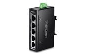 Switch - TRENDnet TI-ELC50 - Version V1 - switch - industrial mini - 5 ports - TAA Compliant - TI-ELC50