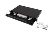 Akcesoria sieciowe - Lanberg patch panel - 1U - 19" - 24 x SC simplex / 24 x LC duplex - FOP1-24SS-LDB