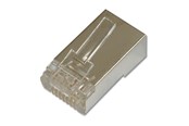 Kabel sieciowy - DIGITUS CAT 6 Modular Plug - Srebrny - DN-219603