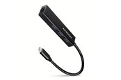 Stacja dokujaca - AXAGON SuperSpeed USB-C 5 Gbps Hub with 3 USB-A and Gigabit LAN - HMC-GL3A
