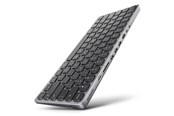 Klawiatura - AXAGON USB-C 9-in-1 Keyboard HUB - US International - Czarny - HMC-KB-US