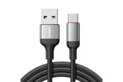 Kabel USB - Joyroom Extraordinary Series A10 USB-A / USB-C 3A Cable 1.2 m - Black - S-UC027A10B