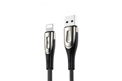 Kabel USB - Joyroom Sharp Series S-M411 USB-A / Lightning 3A Cable 1.2m with Charging Indicator - Black - S-M411-1,2m lightning black