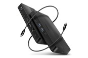 USB hub - AXAGON Dual 4K Display 12-in-1 USB4 40 Gbps HUB USB hub - 12 - Czarny - HMC-U4