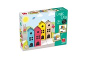 Zabawki dla niemowlat - Jumbo Goula - Logical City Educational Preschool Game - 50200