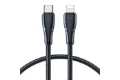 Kabel USB - Joyroom Surpass Series A11 Lightning / USB-C 20W 1.2 m cable - black - S-CL020A11B