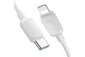 Kabel USB - Joyroom Multi-Color Series A14 USB-C / Lightning 30W cable 1.2 m - white - S-CL020A111W