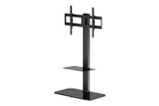 Uchwyty ścienne, uchwyty AV i meble AV - Gembird stand - for TV - black - Max 60 kg - recommended for 43"-86" - TVS-86ST-01