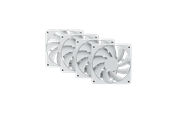 Wentylator obudowy - HYTE FA12 FAN (Snow White) - 4-pack - Wentylator obudowy - 120mm - Biały - 28 dBA - FAN-HYTE-FA12-WW-4