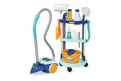 Zabawa w udawanie - Ecoiffier Clean Home Cleaning Cart with Vacuum Cleaner - 002774