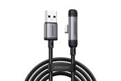 Kabel USB - Joyroom S-A56 EnjoyX Series 90° USB-A - USB-C 3A cable 1.2m - black - S-A56_AC
