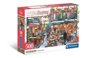 Puzzle - Clementoni Jigsaw Puzzle The Joy of Christmas - 500 pcs. Podłoga - 35160