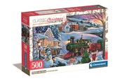 Puzzle - Clementoni Christmas Train Puzzle - 500 pieces Podłoga - 35566