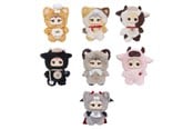 Plusz - Miiloo 17 cm Plushie with clip - assorted blind box - 7005MII