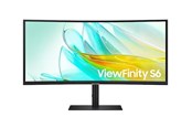Monitor - 34" Samsung ViewFinity S6 S34C652UEU - 3440x1440 (UWQHD) - 100Hz - VA - 90W USB-C - KVM switch - LS34C652UEUXXE