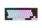 Klawiatura - Sharkoon SKILLER SGK50 S3 - keyboard - 75% - QWERTZ - German - white Input Device - Klawiatura gamingowa - Niemcy - Biały - 4044951039166