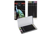 Przybory do pisania i rysowania - Creative Craft Group Crayons METALLIC 12 pcs in metal box - AR0207/GE