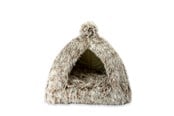 Koty - Kitty Play Igloo dla kota Brązowe 40cm - 16465