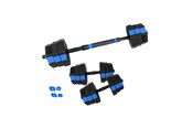 Sport i fitness - ASG Vægtsæt 15 kg. Hexagon Blå/Sort - ASG4472BLACKONE SIZE