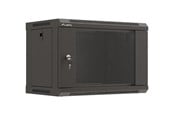 Szafa rack - Lanberg WF03-5306-10B - 6U - Wall Mount Rack Cabinet - WF03-5306-10B