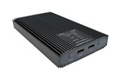 Dysk twardy - akcesoria - LC Power LC-DOCK-C-M2 - storage enclosure - M.2 Card (PCIe NVMe & SATA) - USB-C 3.2 (Gen 2x1) - LC-DOCK-C-M2
