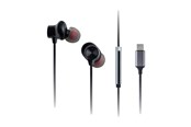 Sluchawki, zestaw sluchawkowy - Panasonic RP-TCM225 - earphones with mic - USB-C - RP-TCM225DEK