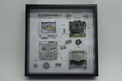 Drobiazgi - GRC - Retro Art Nintendo Gameboy SP Console Display - Obraz - GRCFNGBSPS