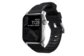 Smartwatch - akcesoria - Nomad - Rugged Band - 44mm/42mm | Silver Hardware | FKM | V2 - NM1A41SN00