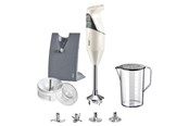 Mikser, blender - Bamix Blender ręczny Swissline M200 Foodbytwins creamy white - 200 W - 1000.K-002