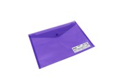 Koszulki, ofertówki i przekladki - SPREE Envelope C4 plastic.12 pcs. clear. PURPLE - 76120