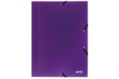 Koszulki, ofertówki i przekładki - SPREE Elastic folder PP C4 LILLA - 75608