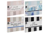 Zeszyty, notesy i formularze - Creative Craft Group Block Design 11.5*16.5cm 24 sheets ass. - CR4023/GE