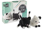 Kreatywne gry - Creative Craft Group CROCHET KIT Crochet kit CAT 2 pcs. - CR1701/GE