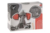 Kreatywne gry - Creative Craft Group CROCHET KIT Crochet kit ELEPHANT - CR1733/GE