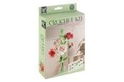 Kreatywne gry - Creative Craft Group CROCHET KIT Crochet kit FLOWERS Pink - CR1736/GE