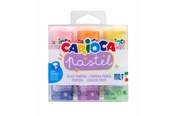 Materialy hobbystyczne - Carioca PASTEL Tempera 25ml 6 pcs. - 43185