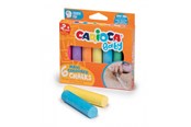 Zabawki na zewnatrz - Carioca BABY Street chalk 6 pcs clear frv - 43550
