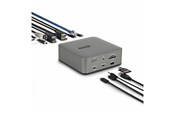 Stacja dokująca - StarTech.com - docking station - USB-C / USB4 / Thunderbolt 3 / Thunderbolt 4 / Thunderbolt 5 / USB-A - DP HDMI - 1GbE - TAA Compliant - 215UE-TB5USB4DOCK