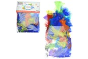 Zabawki - Creative Craft Group Feathers 60 pieces in different colors - 06509