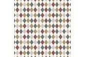 Koperty & Kartony - SCANSEASON Gift wrap 57cm*6meter. Harlequin - 101589