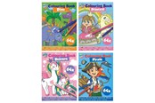 Materialy hobbystyczne - Hobby Mate Coloring book A5 64 pages assorted designs - 150109
