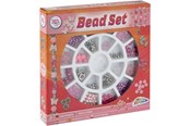 Materialy hobbystyczne - Hobby Mate Bead set 26*26cm. Pink - 240023