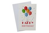 Materialy hobbystyczne - SCANSEASON Card 125*175mm w. BALLOONS - 253182