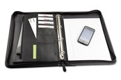 Materialy hobbystyczne - Monolith Productions Conference folder A4. Zipper + rings - 2795