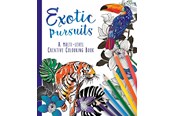 Materialy hobbystyczne - Alligator Mandala coloring book EXOTIC PURSUITS - 3414
