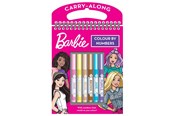 Materialy hobbystyczne - Alligator BARBIE Color By Numbers Set - 3427