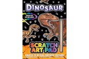 Materialy hobbystyczne - Alligator DINOSAURUS Scratch Art Pad - 3465