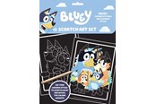 Materialy hobbystyczne - Alligator BLUEY Scratch Art Set - 3524