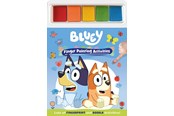 Materiały hobbystyczne - Alligator BLUEY Finger Painting Activity Book - 3742