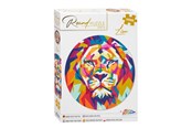 Zabawki - Creative Craft Group Puzzle 1.000 pieces. Round. LION - 400078-3